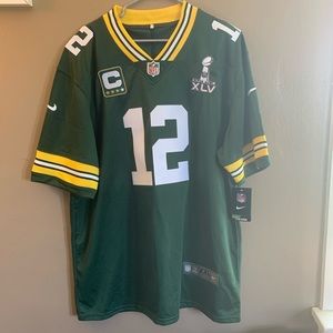 Packers Jersey - Aaron Rodgers 2XL - New with tags